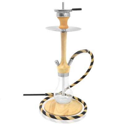 Royal Germany Shisha Newest Wood Hose Click System Wookah Stainless Steel Hookah