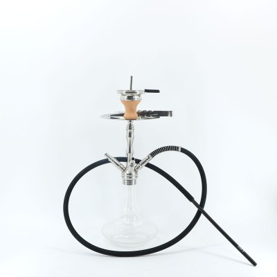 Hot Sale Germany Fluorescence Glass Vade Hookah Wholesale Stainless Steel Hookah Shisha