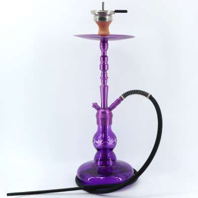 OUDI new Style Premium Purple aluminum alloy hubbly bubbly hookah shisha