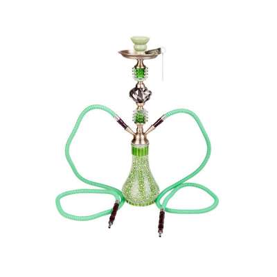 Arabic Shisha Mosaic Glass Hookah With Cheap Price Green