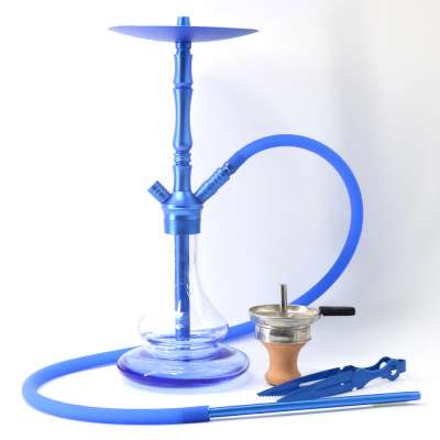 OUDI new design medium Germany Russia customized Aluminum portable glass Hookah shisha